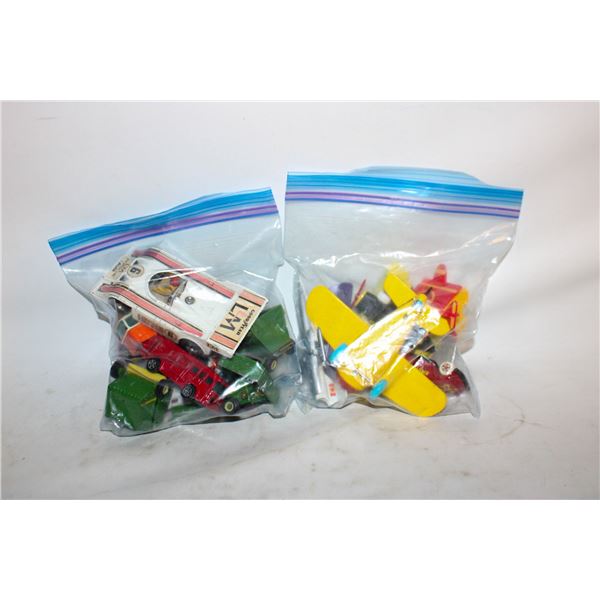 VINTAGE MINIATURE CARS AND PLANES