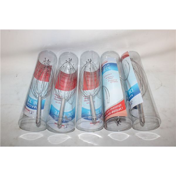 6 WIRE SCALP MASSAGERS