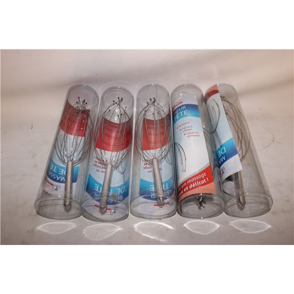 6 WIRE SCALP MASSAGERS