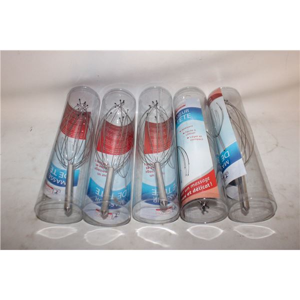 6 WIRE SCALP MASSAGERS