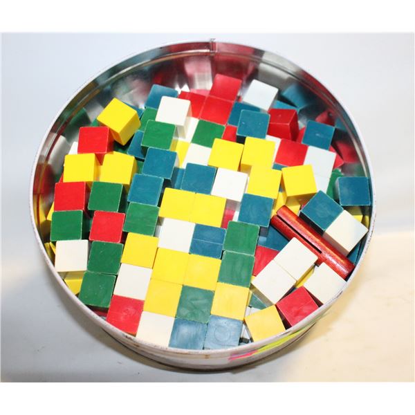 LOT OF VINTAGE PUZZLE BLOCKS