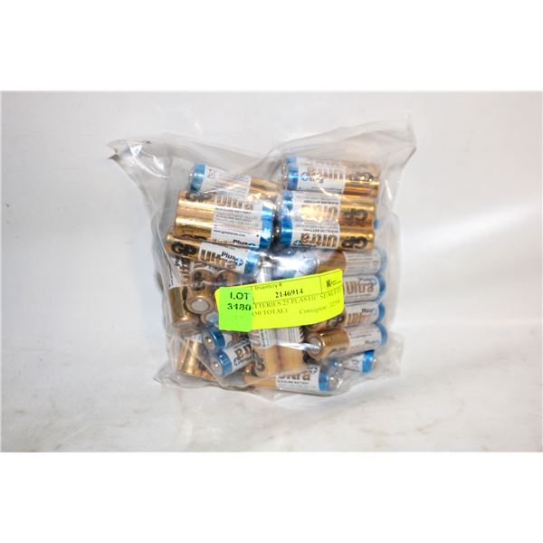 AA BATTERIES 25 PLASTIC SEALED 2PKS (50 TOTAL)