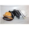 Image 1 : 5 FEDORA FELT HATS