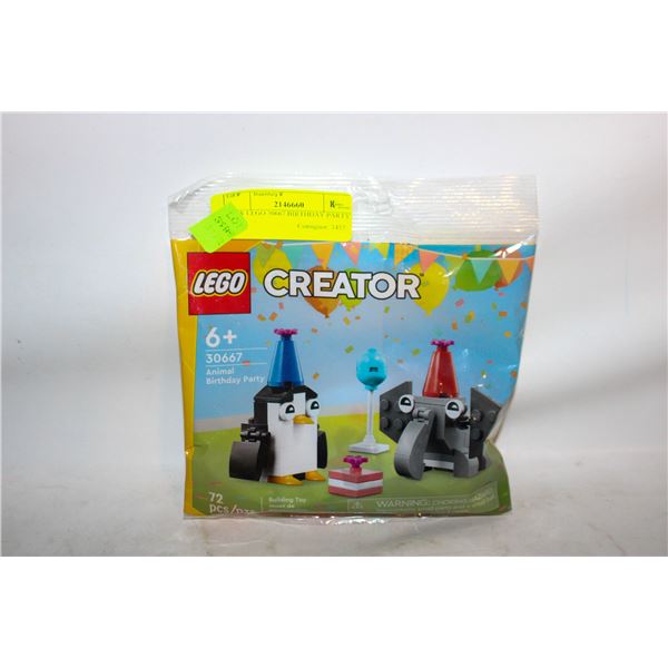 NEW LEGO 30667 BIRTHDAY PARTY
