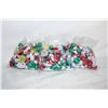 Image 1 : 3 BAGS FOIL WRAPPED CHRISTMAS CHOCOLATES,
