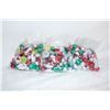 Image 1 : 3 BAGS FOIL WRAPPED CHRISTMAS CHOCOLATES,