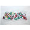 Image 1 : 3 BAGS FOIL WRAPPED CHRISTMAS CHOCOLATES,