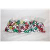 Image 1 : 3 BAGS FOIL WRAPPED CHRISTMAS CHOCOLATES,