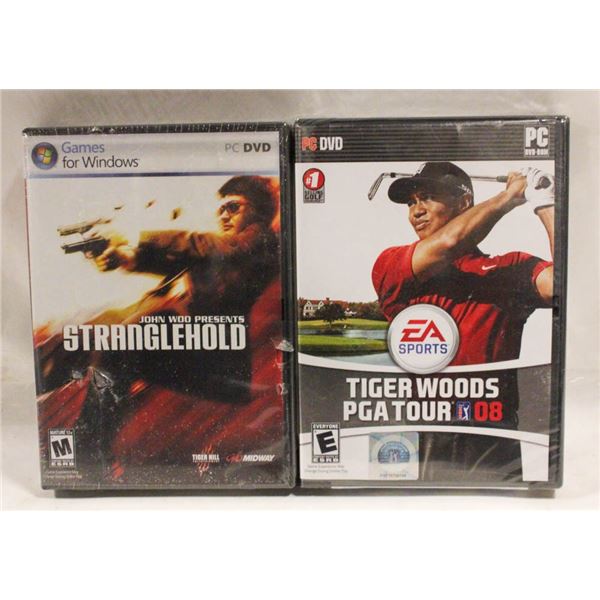 SEALED 2 PC DVD GAMES STRANGLEHOLD