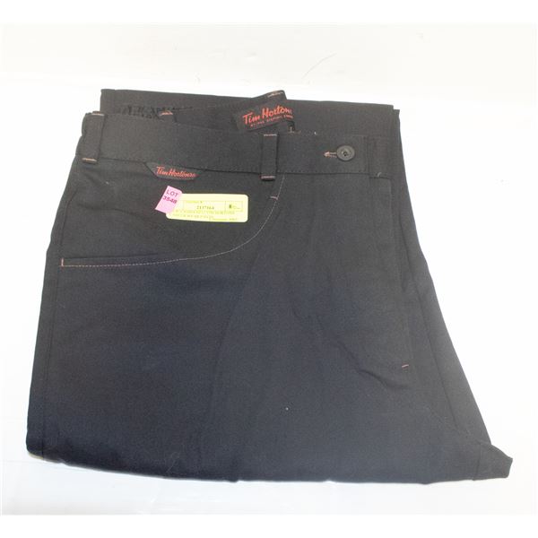 NEW LADIES SZ12 TIM HORTONS CAREER WEAR PANTS
