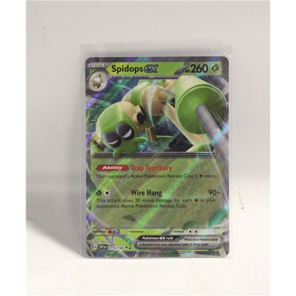 SPIDOPS 019 EX SCARLET & VIOLET CARD