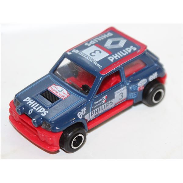 1985 MAJORETTE C-RENAULT MAXI 5 TURBO RALLY TRACK-