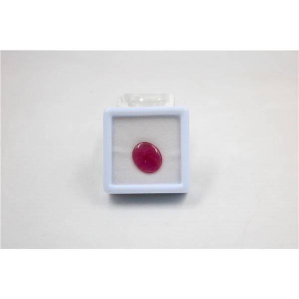 #261-NATURAL RED RUBY GEMSTONE 7.52CT