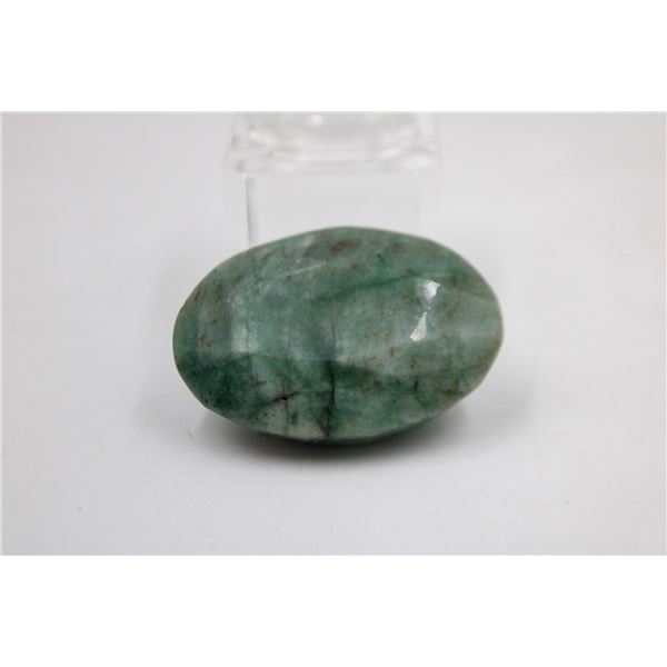 #231-NATURAL GREEN EMERALD GEMSTONE 182.50CT