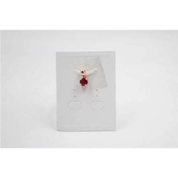 #69-NATURAL RED RUBY PENDANT