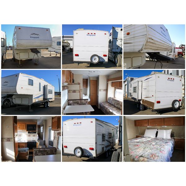 FEATURED 2005 GULFSTREAM 5TH WHEEL HOLIDAY TRAILER