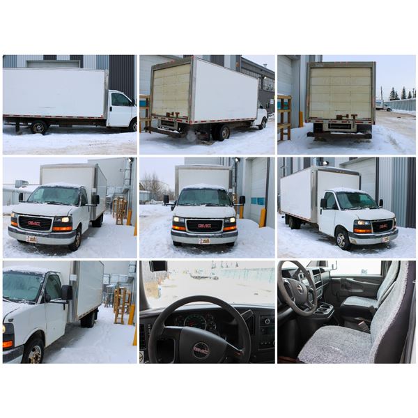 FEATURED 2010 GMC 3500 16FT CUBEVAN