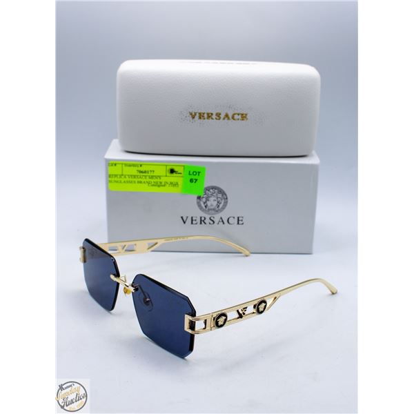 REPLICA VERSACE MEN'S SUNGLASSES BRAND NEW IN BOX