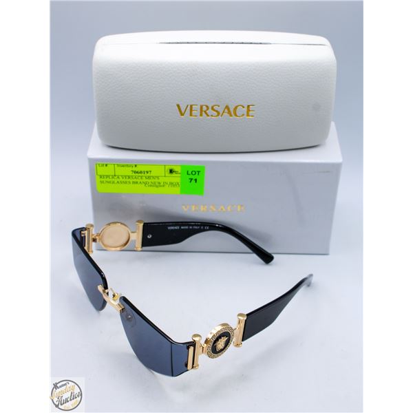 REPLICA VERSACE MEN'S SUNGLASSES BRAND NEW IN BOX
