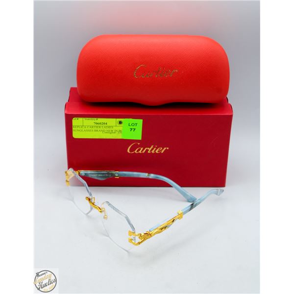 REPLICA CARTIER LADIES SUNGLASSES BRAND NEW IN BOX