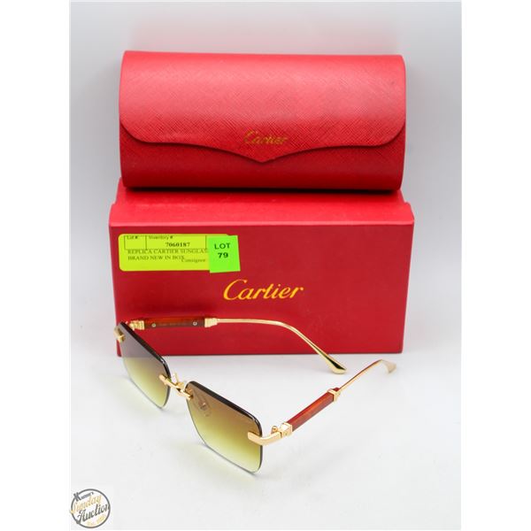 REPLICA CARTIER SUNGLASSES BRAND NEW IN BOX
