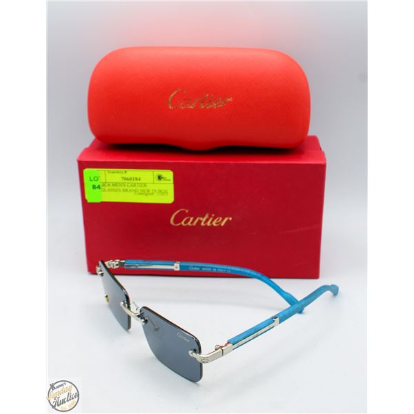 REPLICA MEN'S CARTIER SUNGLASSES BRAND NEW IN BOX