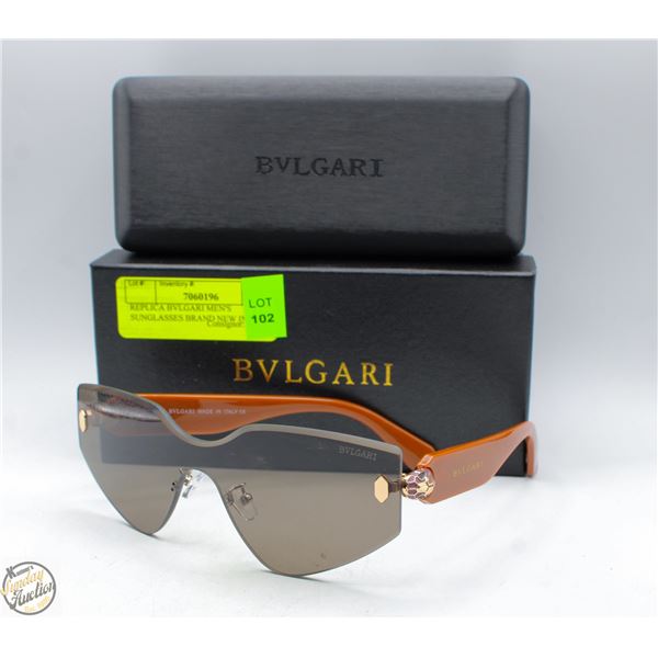 REPLICA BVLGARI MEN'S SUNGLASSES BRAND NEW IN BOX