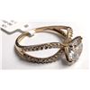 Image 1 : 10K 2.19G LAB DIAMOND 1.61CT SIZE 7 RING