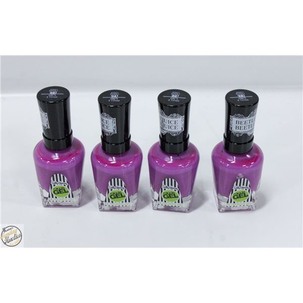 4 X 14.7ML SALLY HANSEN BEETLEJUICE 931