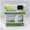 Image 1 : PACK OF 2 AVEENO 354ML BOTTLES OF FACIAL CLEANSER