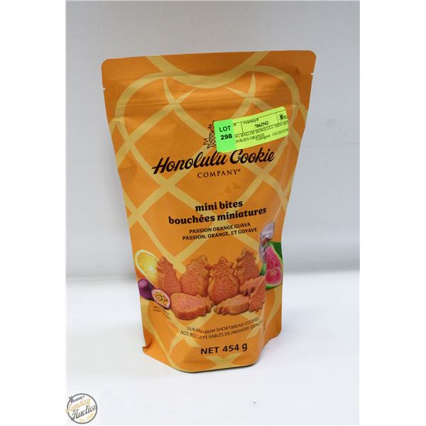 454G HONOLULU MINI BITE COOKIES PASSION ORANGE &