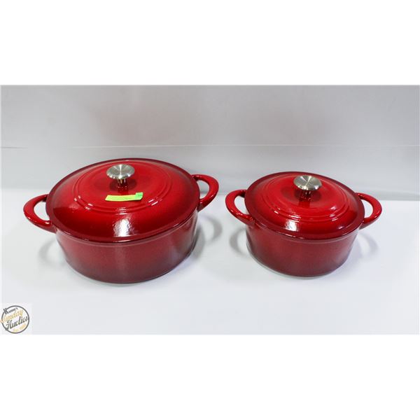 TRAMONTINA 2PK DUTCH OVEN SET