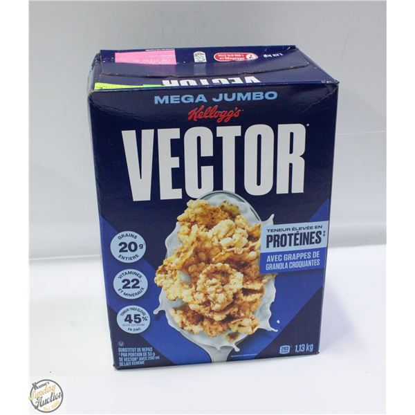 1.13KG BOX OF VECTOR JUMBO PROTEIN CEREAL