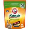 Image 1 : 18LBS ARM & HAMMER NATURALS CLUMPING CAT LITTER