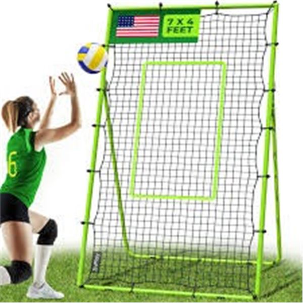 BRAND NEW VOLLEYBALL REBOUNDER NET 4 X 7FT