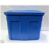Image 1 : NEW 18 GALLON RUBBERMAID TOTE WITH LID