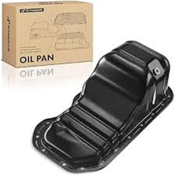 NEW A-PREMIUM ENGINE OIL PAN SUMP W DRAIN PLUG