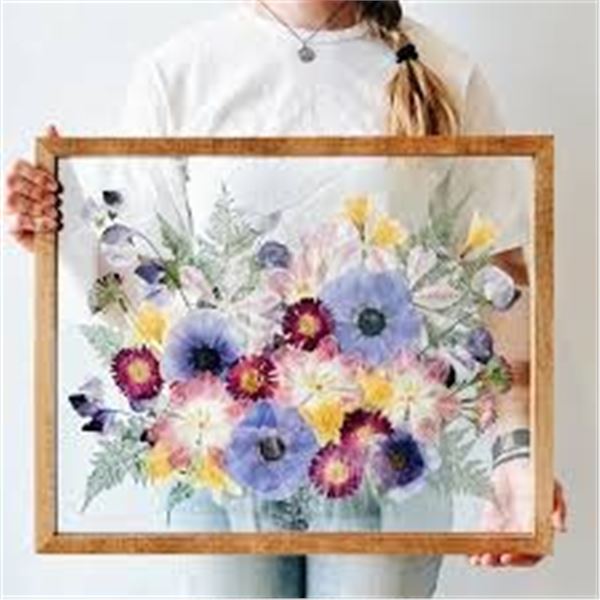 BRAND NEW VOLAKK WALNUT WOOD FLOATING FRAME 16X20"