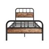 Image 1 : BRAND NEW TWIN SZ BED FRAME WITH HEADBOARD