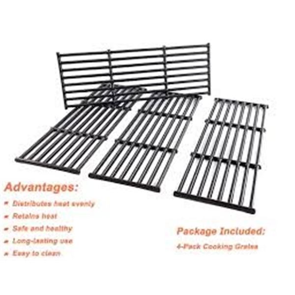 NEW BQMAX 17 3/8" COOKING GRATE 4PK