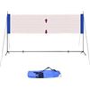 Image 1 : BRAND NEW PORTABLE BADMINTON VOLLEYBALL NET SET