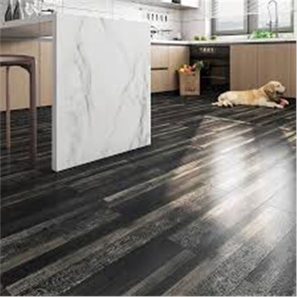 NEW FUNSTICK 6 X 36" 35PCS BLACK HARD WOOD PLANKS