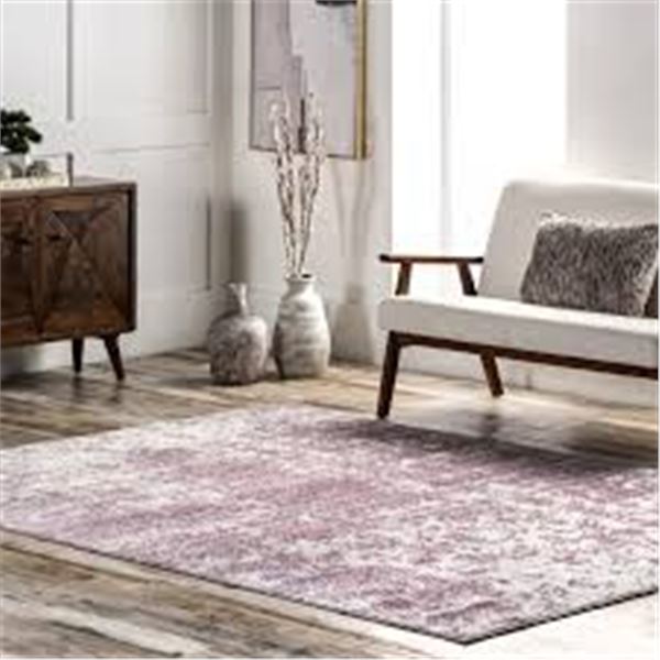 NEW NULOOM MISTY SHADES DEEDRA AREA RUG 2' 8" X 8'