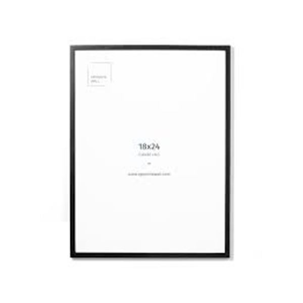 NEW UPSIMPLES 18 X 24" PICTURE FRAME BLACK
