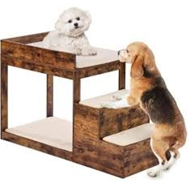 BRAND NEW VEVOR PET BUNK BE DW REMOVABLE STAIRS