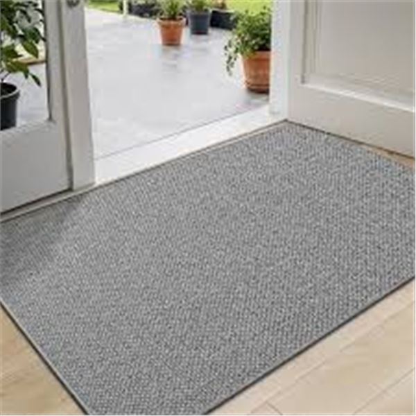 NEW DEXI DOOR MATS INDOOR 32 X 48" GREY
