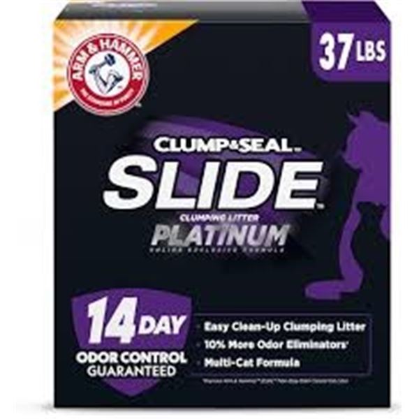 37LBS ARM & HAMMER CLUMP & SEAL CAT LITTER