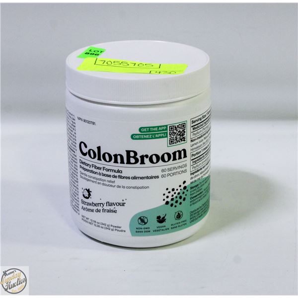 342G CONTAINER OF COLONBROOM DIETARY FIBER FORMULA