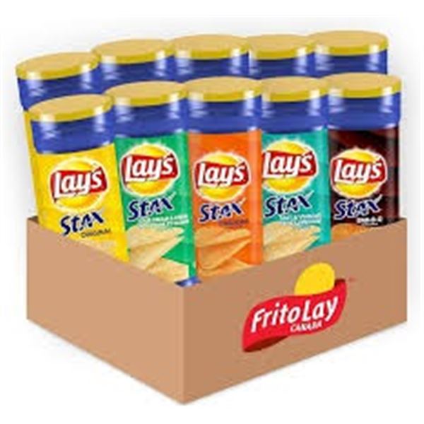 1.57KG PEPSICO LAYS STAX VARIETY PACK