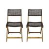 Image 1 : BRAND NEW BISTRO SIDE CHAIR FOLDABLE 2PCS